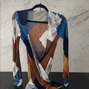 M Missoni knee length wrap dress